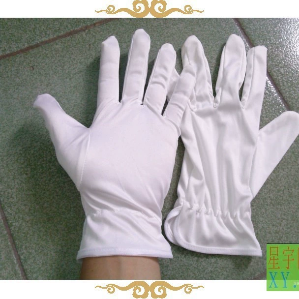 Универсальные микрофибровые перчатки без пыли, белые антистатические очищающие перчатки, рабочие перчатки для электронного производства, оптовая продажа