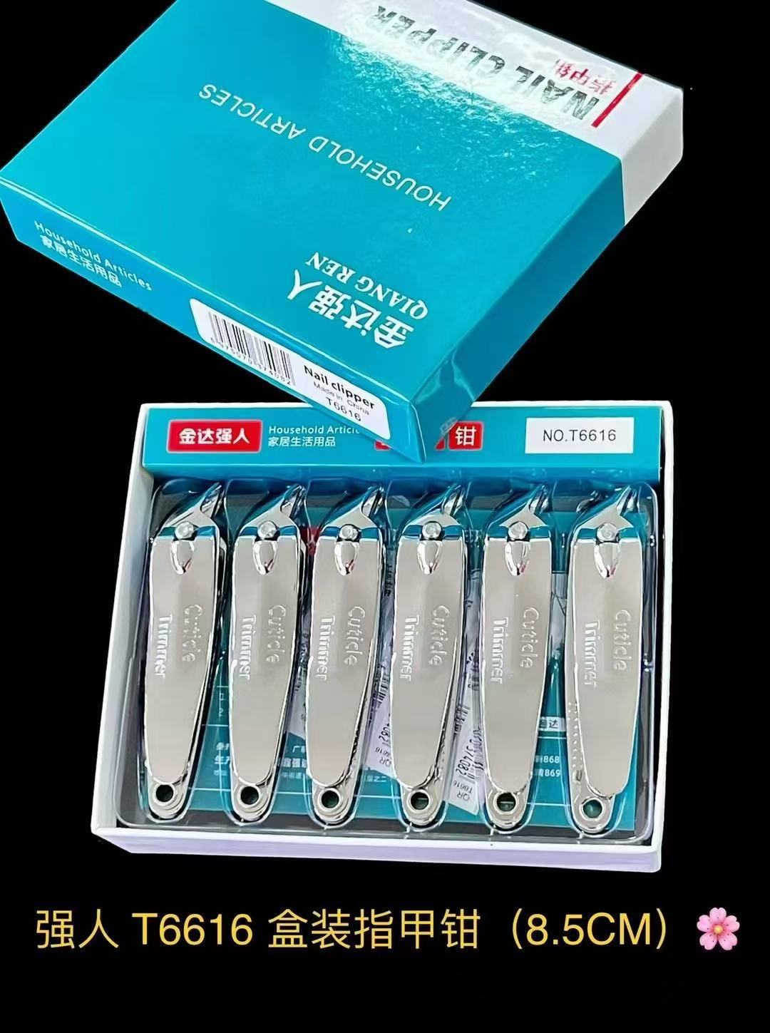 Cuchillos de uñas Jinda Strong 100 cortadores de uñas grandes, medianos y pequeños, cortaúñas de boca plana y cortaúñas de boca oblicua al por mayor