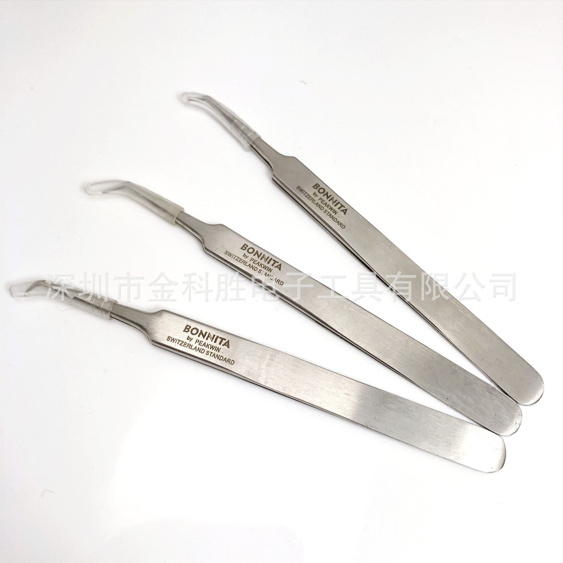 新品 BONNITA JKS-68精品高精密镊子 弯头嫁接睫毛专业美睫开花夹