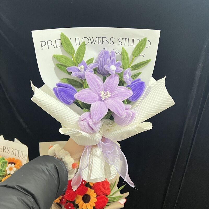 教师节扭扭向日葵花束diy手工自制材料生日礼物老师朋友闺蜜礼物|undefined