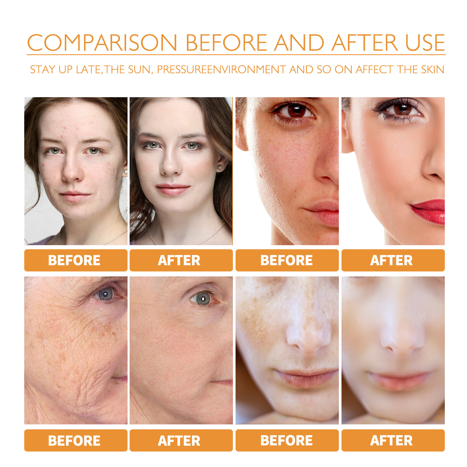 West & Month turmeric facial essence hydrating moisturizing fading spots acne marks brightening moisturizing skin essence