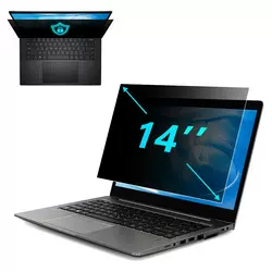 可拆卸防窥片适用14寸笔记本电脑隐私防蓝光防眩光电脑屏幕保护膜