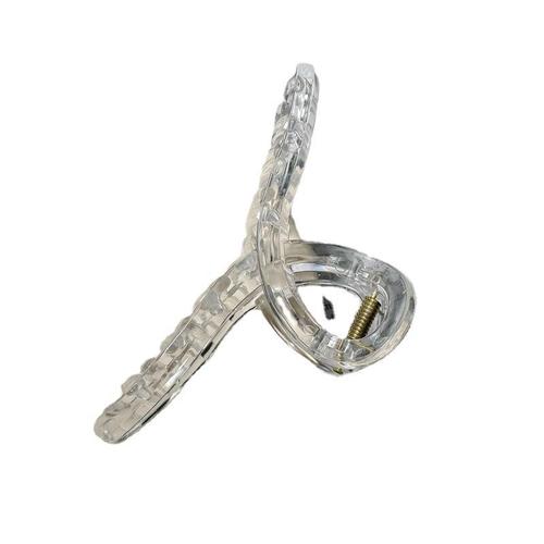 Hairpin for women to style hair at the back of the head, Korean influencer transparent hair claw hair shark clip for women, medium large hair clip