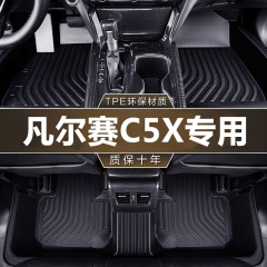特別な東風シトロエン ヴァーレッサ C5X エンジョイスタイル リードイングスタート 防水 TPE 車用フロアマット トランク