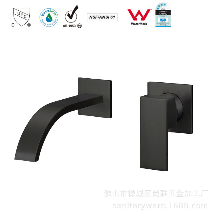 American Faucet with Cupc Certification, Upc Certified Concealed Basin Faucet, Australian In-Wall Faucet