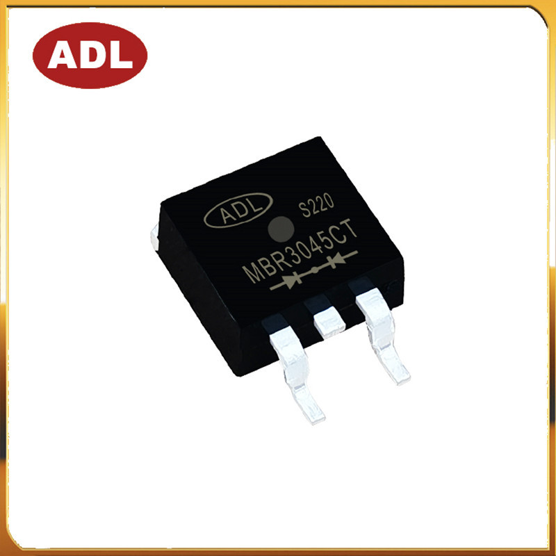 奥德利 肖特基二极管 MBR3045DT 30A45V TO-263 贴片封装 厂家直