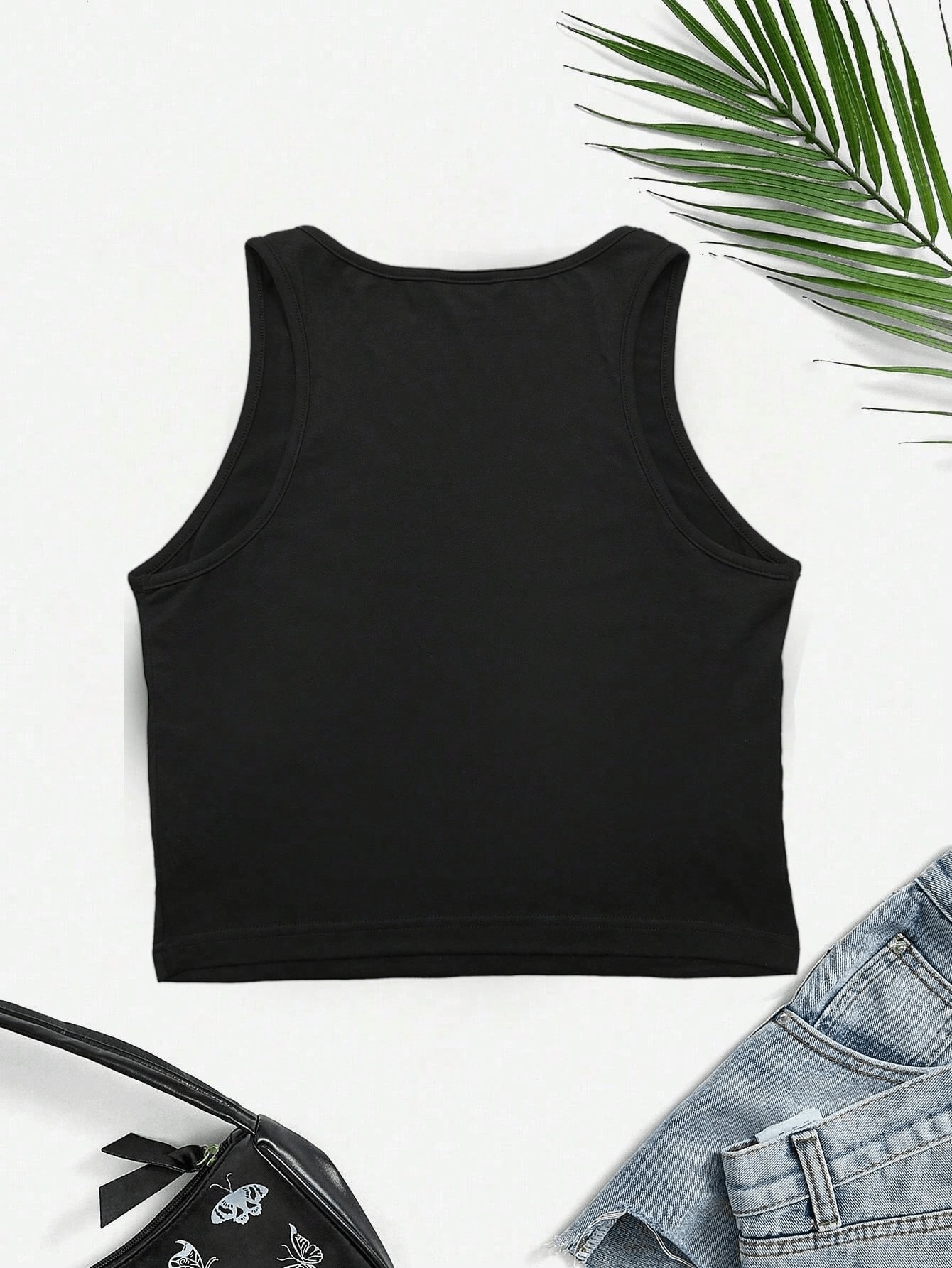 Brazilian Flag Print Crop Top - Stretchy Polyester, Short Sleeve, Bodycon Fit For Women, Summer Casual & Streetwear (Customizable, S/M/L/XL)_ecoleips.com