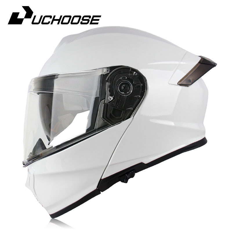 Casco de motocicleta, casco abatible, universal para todas las estaciones, cierre abatible, auriculares Bluetooth, equipo de conducción, casco de seguridad estilo americano