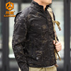 Men's autumn street thin breathable jacket, waterproof tactics climbing trench coat