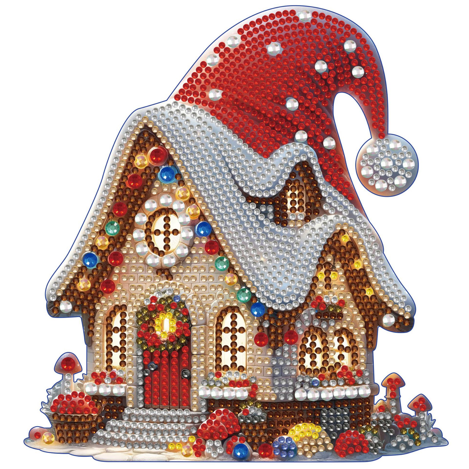 Pintura de diamantes 5D transfronteriza hecha a mano DIY, adorno de juguete de cartón tridimensional, dinosaurio de dibujos animados, pintura de diamantes para niños.