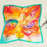 1688 digital printing silk scarf source factory wholesale