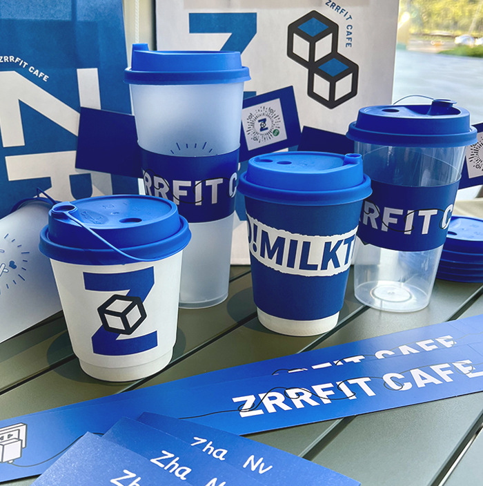 90口徑壹次性奶茶杯子加厚雙層淋膜咖啡杯紙杯定制飲料飲品打包杯