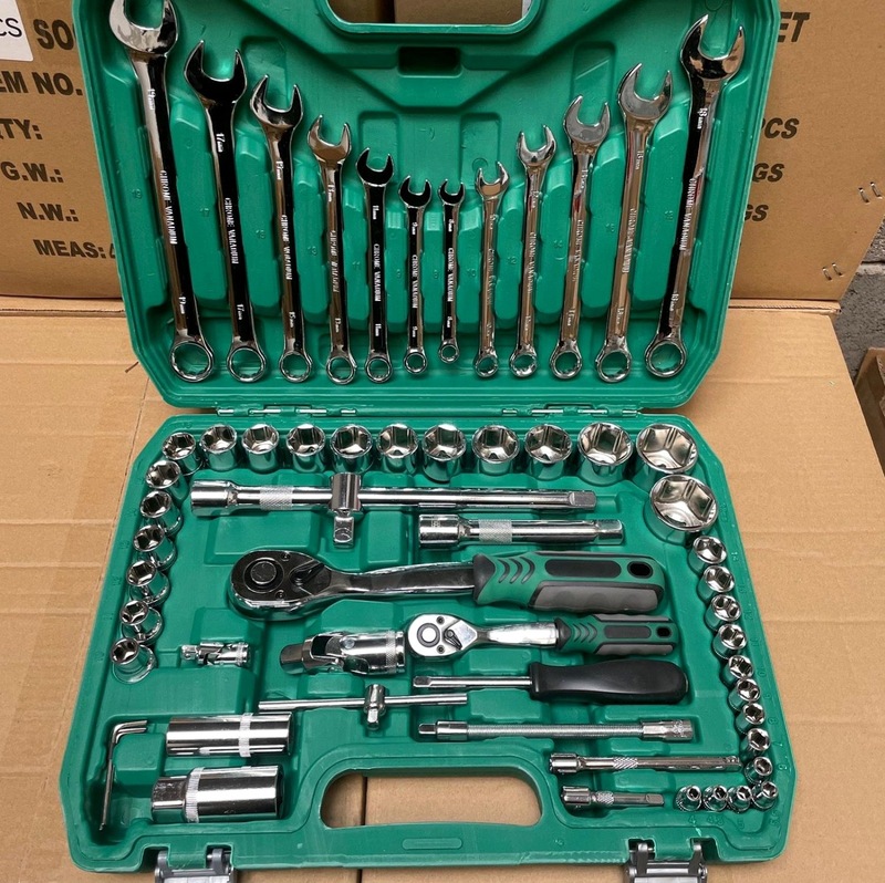 Minda Hardware 150 ピース自動車修理ツールセット車の修理セットソケットレンチ組み合わせツール修理|undefined