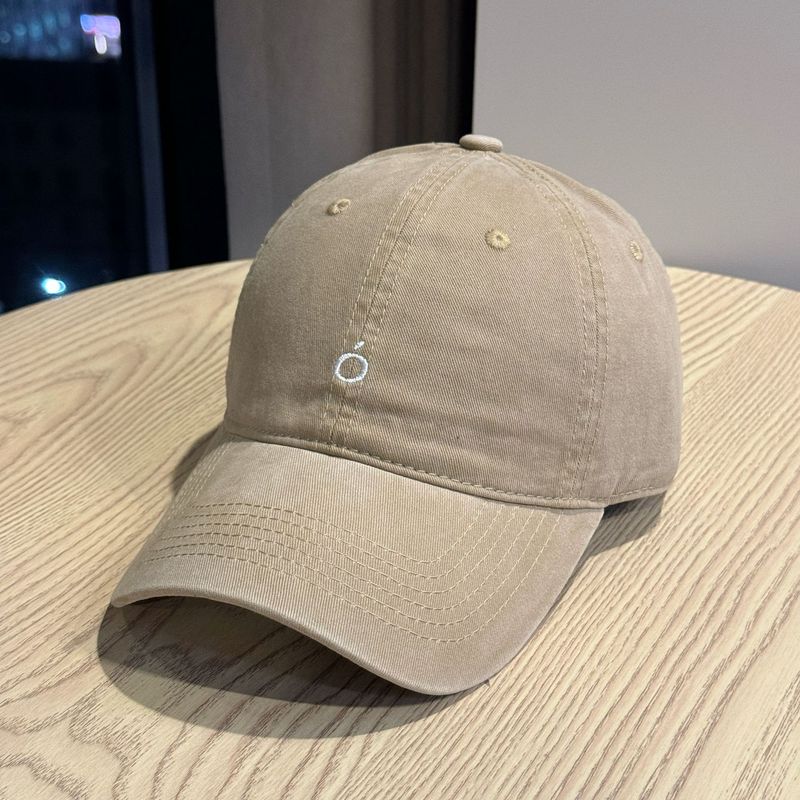 韩版简约刺绣显脸小鸭舌帽软顶宽檐百搭休闲棒球帽情侣款遮阳帽|undefined