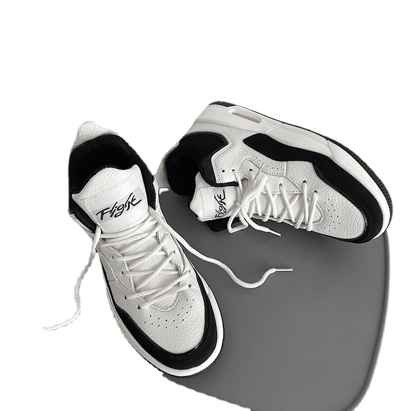 Pánske basketbalové topánky A J, trendy, pravé air r, čínske športové topánky, párové biele, studené, lepkavé kožené topánky, jeden kus, drop shipping_voghion.com