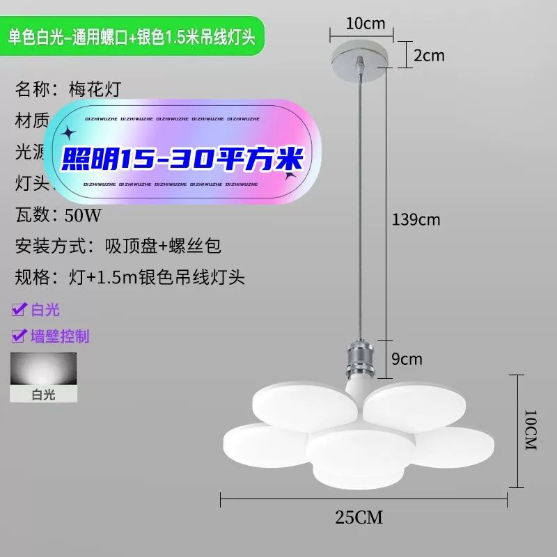 Bulb, LED super bright lamp, flashlight, three colors, with screw socket