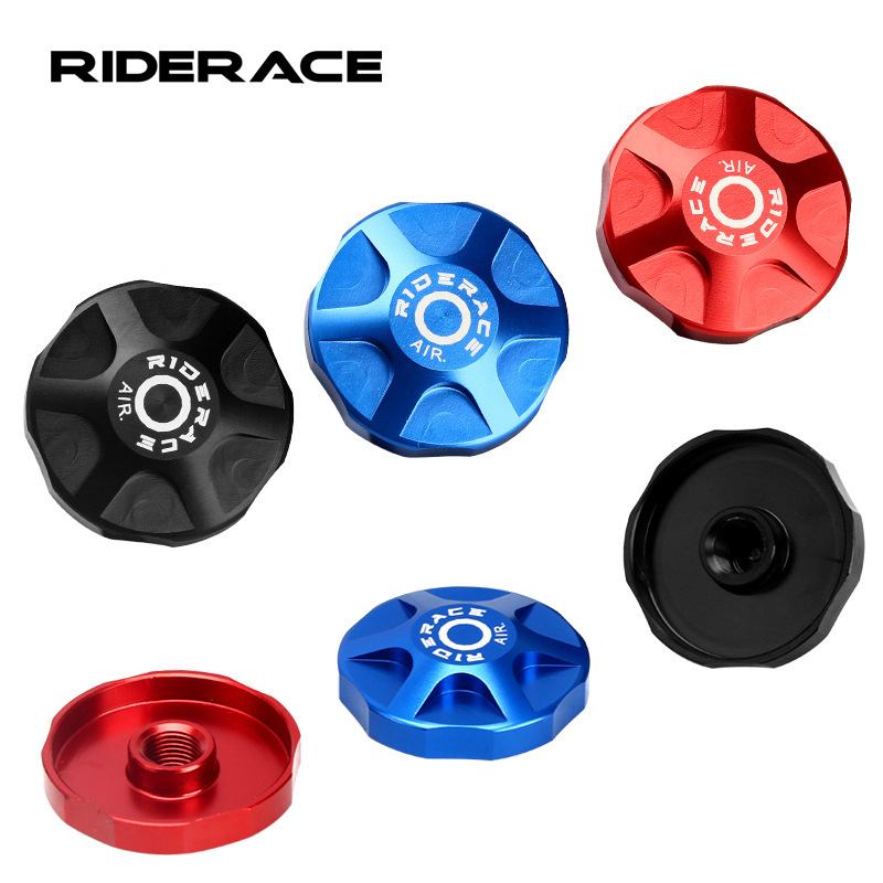 Shock Absorber front fork shoulder cover mountain bike aluminum alloy air chamber cover shoulder control cover air fork top cover dust cover