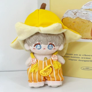 10cm娃衣10厘米海星正常体棉花娃娃衣服labubu拉布布dimoo背带裤