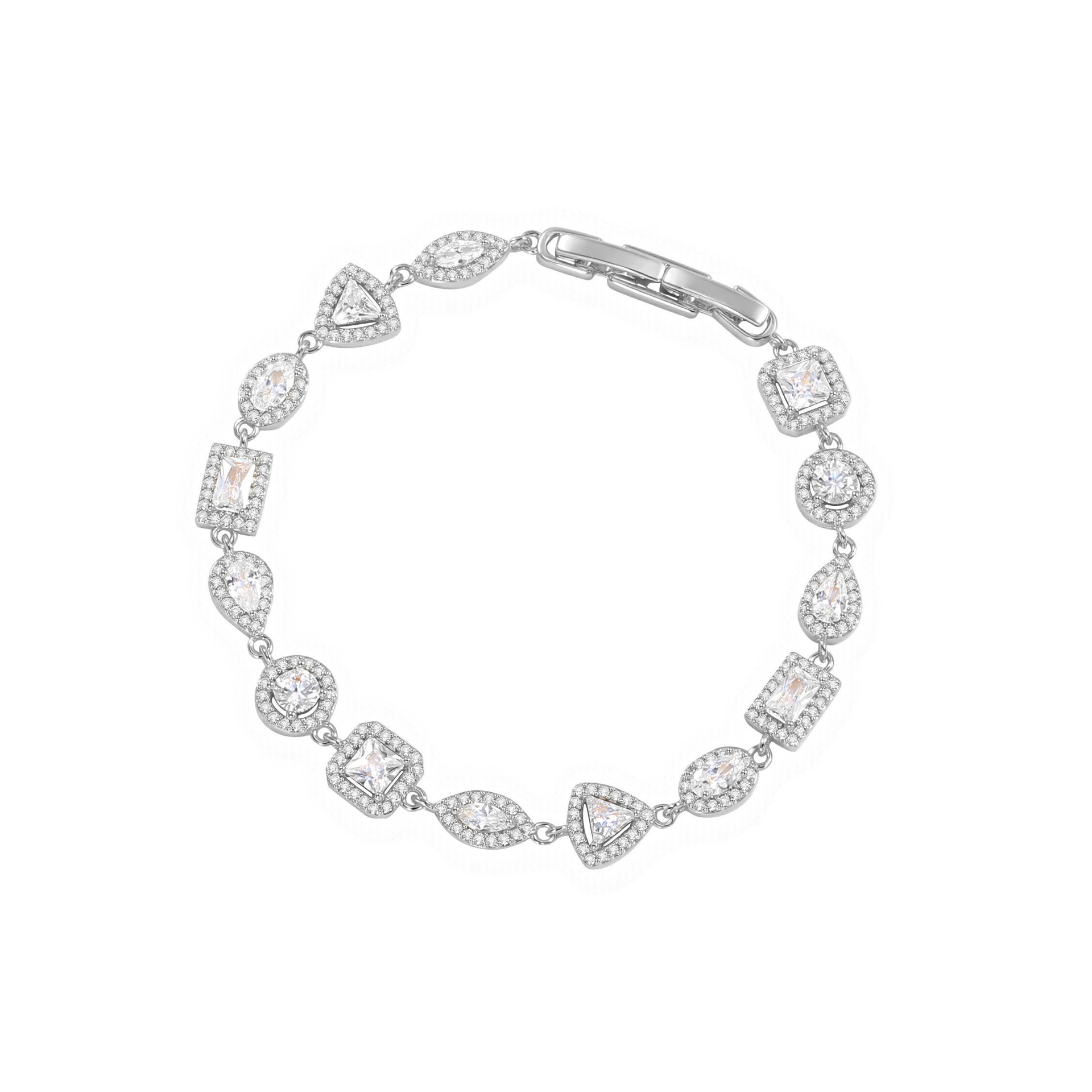 Pulsera mujer elegante clásica multi formas joya fina_voghion.com