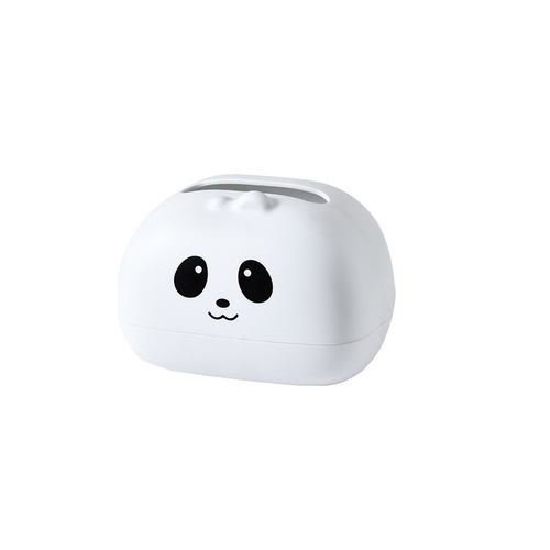 Desktop plastic cute mini tissue box modern minimalist high-quality cartoon creative bathroom tissue holder