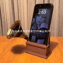 跨境新款手机被动式扬声器放大器3D打印摆件创意手机声音放大音箱