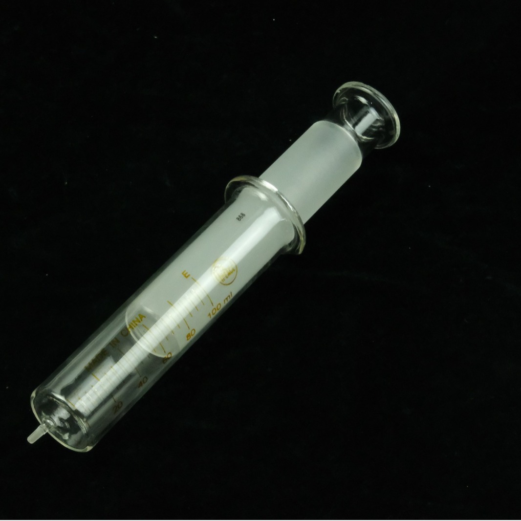 【注射器】批发塑料工业针筒甘油注射器100ml手推针筒注射器仪器