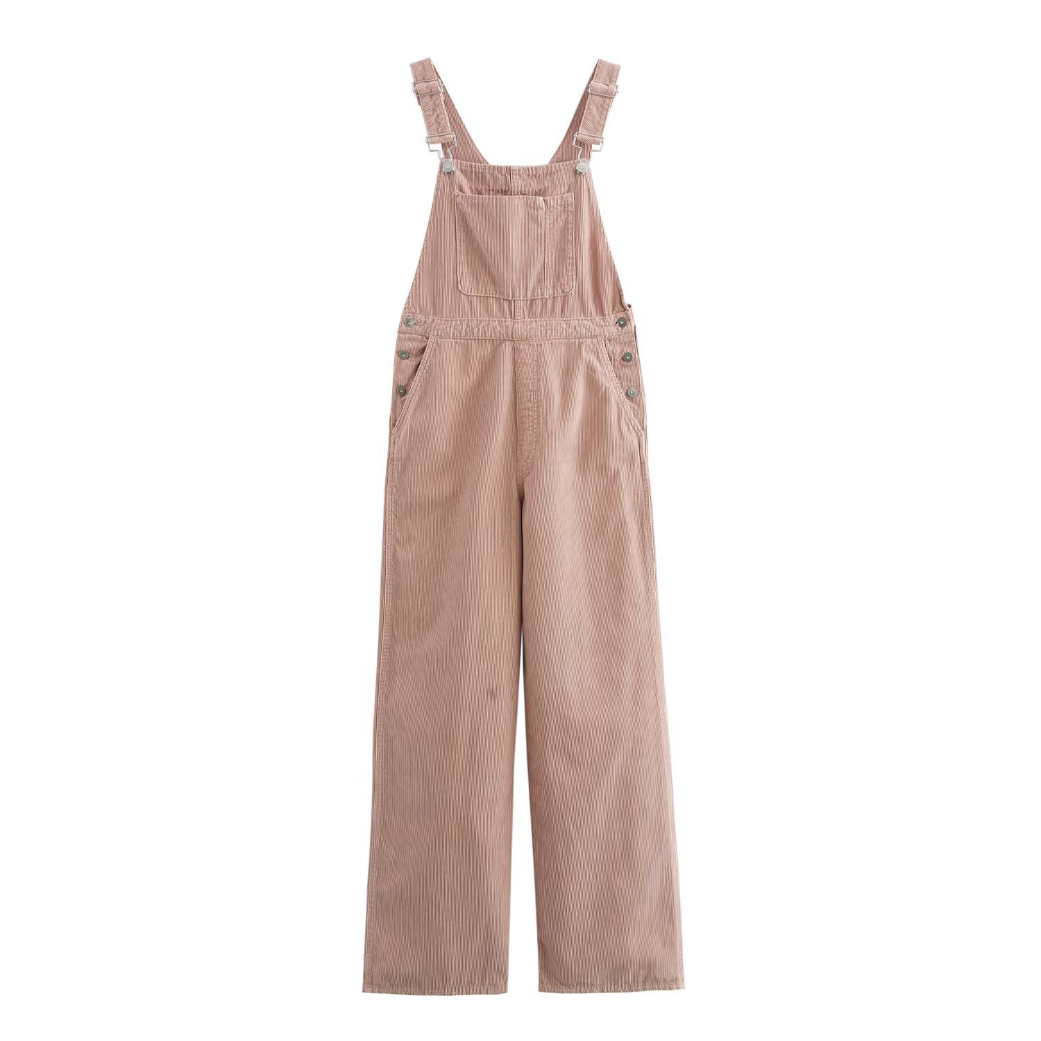 TAOP & ZA ropa de mujer verano 2026 nuevo estilo de algodón de meandruño simple pantalones largos 8197294