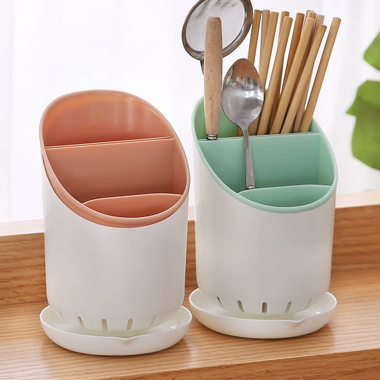Plastic drying rack, chopsticks for home use, creative spoon, storage system, tableware, storage box
