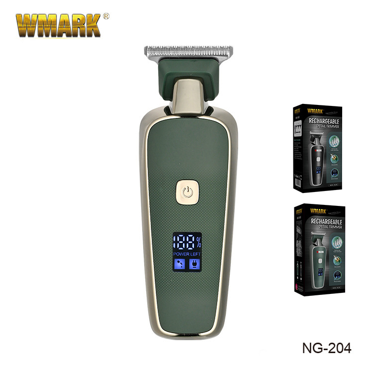 WMARK Electric Clipper with Oil Head, NG-204, Best Selling, Cordless Hair Cutting Salon, Cross-Border
