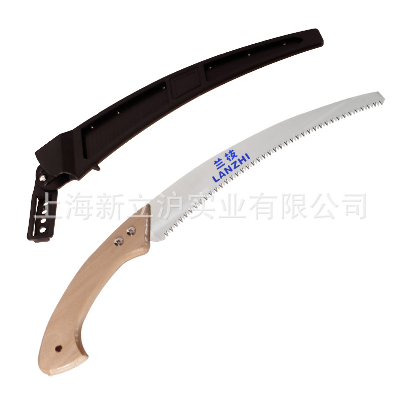 兰枝8114手锯高碳钢伐木锯弯锯省力园艺工具园林绿化果树修枝锯子