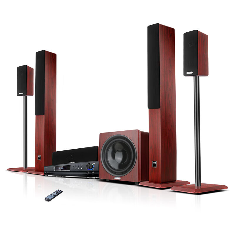 奇音 (qisheng) 家庭用5.1ホームシアター音響k歌セット家庭用リビングルームbluetoothワイヤレスリング|undefined