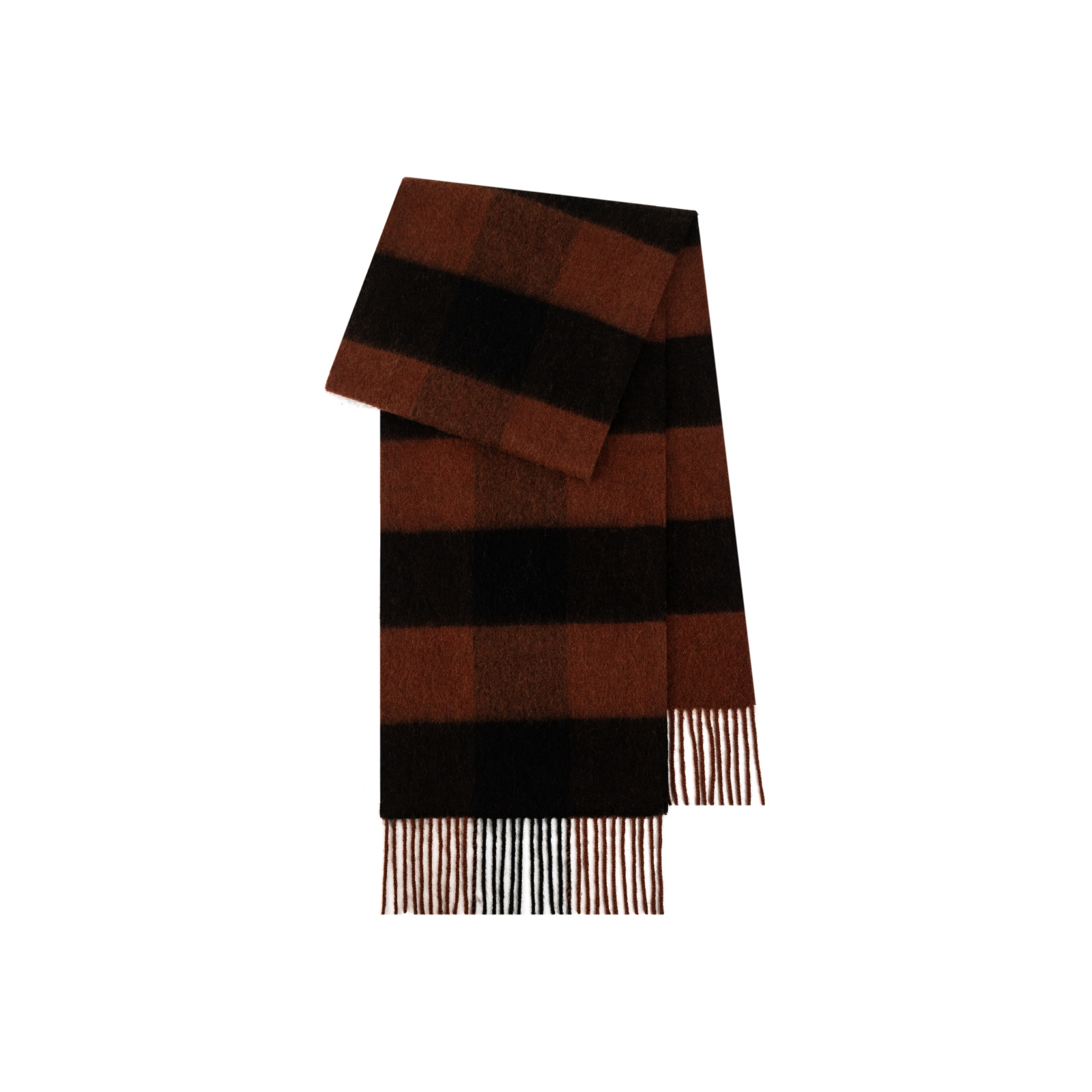 Pinzas cuidadosamente seleccionadas, bufanda 100% de lana, bufanda de ambiente coreana, color sólido, chal de mujer de alta calidad de otoño e invierno