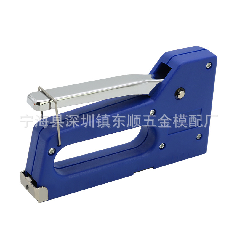 宁波厂家塑料手动码钉枪 木板画框射钉枪 手动门型打钉枪