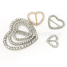 现货爱心装饰纽扣  爱心带钻日字装饰扣 腰带扣子 泳装情趣服饰扣