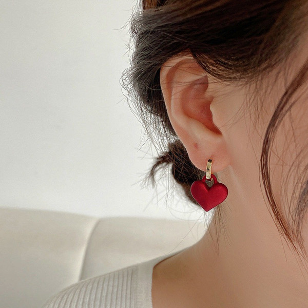 Matte earrings