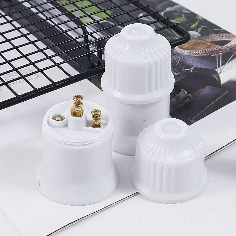 Socket, mounted ceiling lamp, lamp holder, with screw socket
