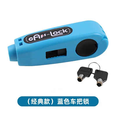 Motorcycle Lock – Anti-Theft Lock, Battery Lock - large-size-blue
