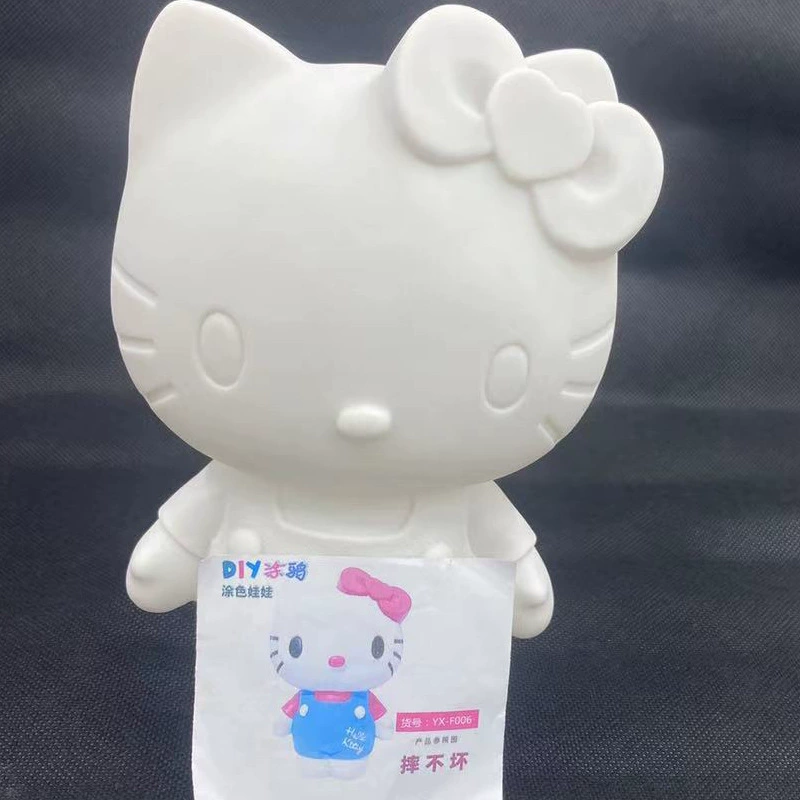 DIY Paintable Doll (Plastic) — Unpainted White Embryo, Multiple Characters, 16–26 cm