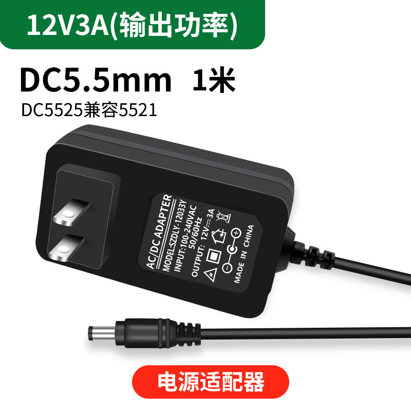 5v6 v9v15v24v12v1 a2aスイッチ電源アダプタ充電器監視LEDランプスタンド付き化粧鏡|undefined