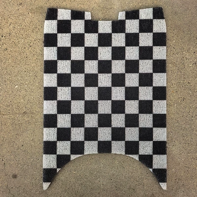 Electric vehicle foot mat – A2 60 Electric Scooter Waterproof - checkerboard-pattern-no9-a260