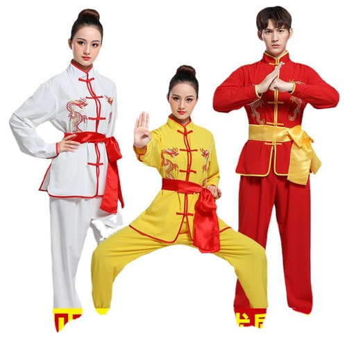 New practice drumming suit for martial arts performance, dragon and lion dance costumes for men and women, Shaanxi folk drum performance outfits, yangge dance attire