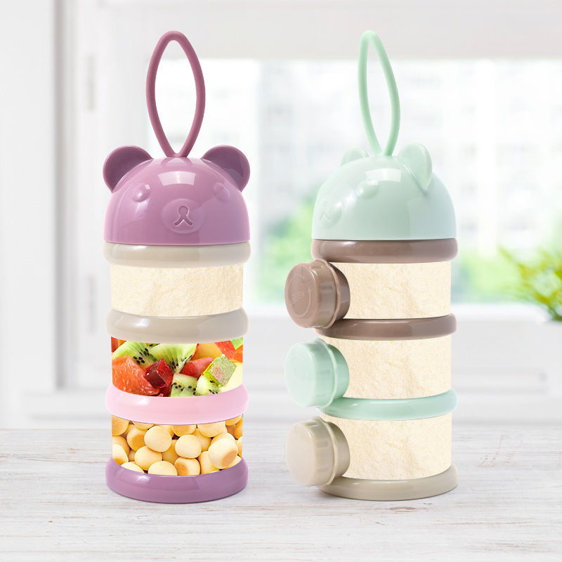 Milk powder, container, handheld children's банка для хранения to go out, storage box