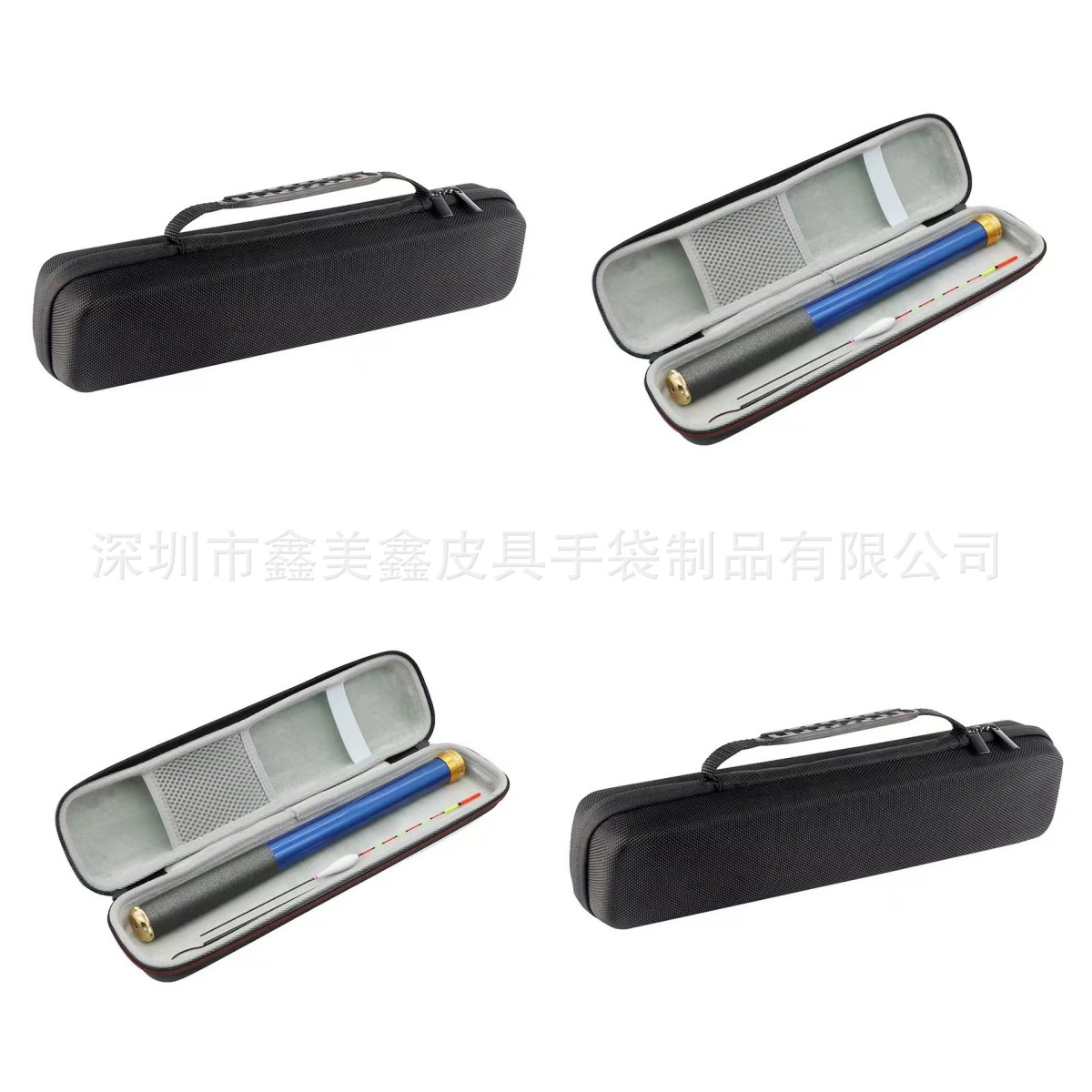 迷你便携钓渔具包儿童新手硬壳钓鱼包钓鱼小物收纳整理包