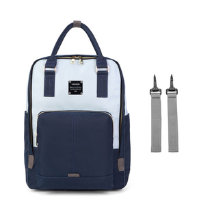 LEQUEEN Cross-border New Mummy Bag Multi-functional Mother Bag Mother and Baby Bag Waiting Bag Storage Bag Backpack