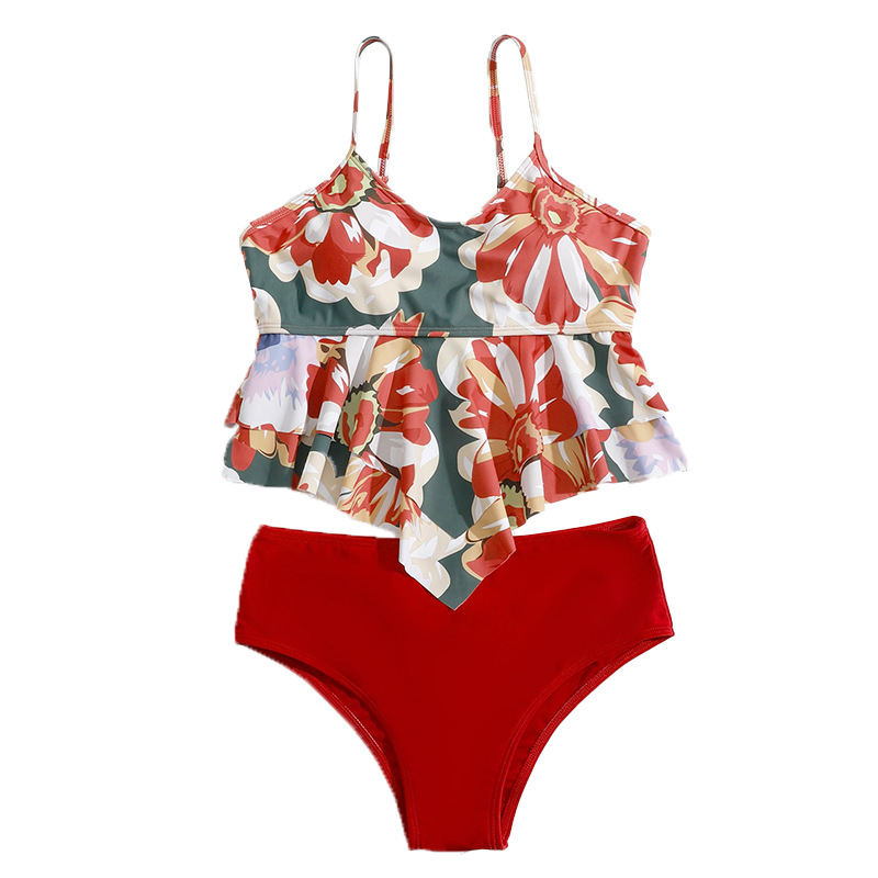 Women's Floral Polyester Bikinis 2 Piece Set display picture 5