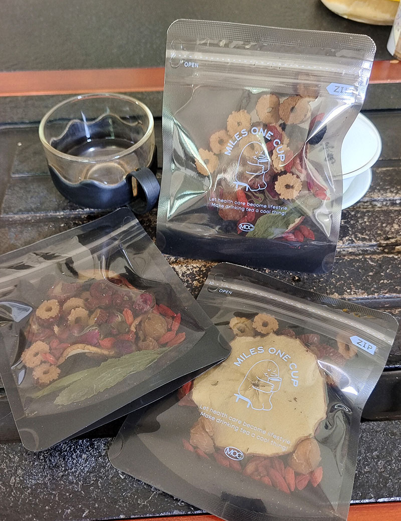 千里一杯水果花茶包装袋