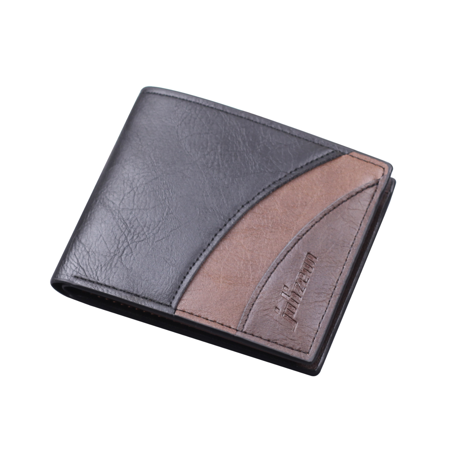 Cartera para hombres 2025 nueva cartera corta cartera de tarjetas en una cartera simple transfronteriza multi-tarjeta cartera hombre