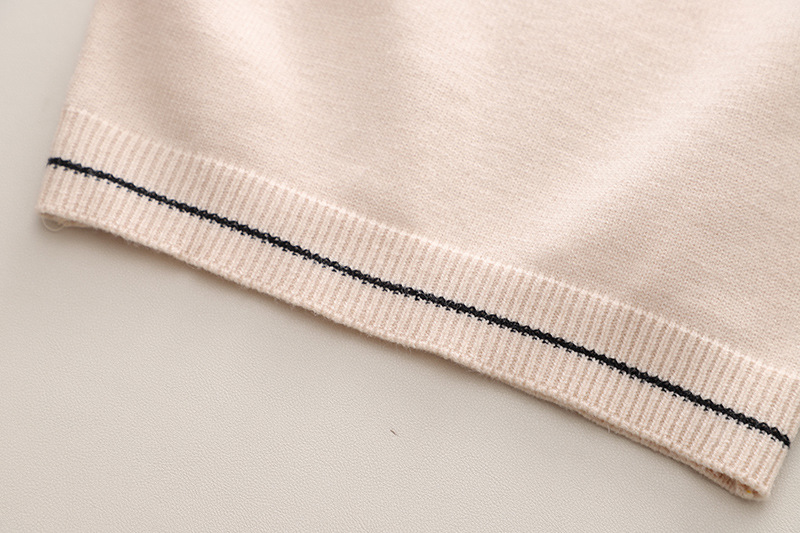 Kinder Strickweste Strickjacke Und Cartoon Shirt Set_voghion.com