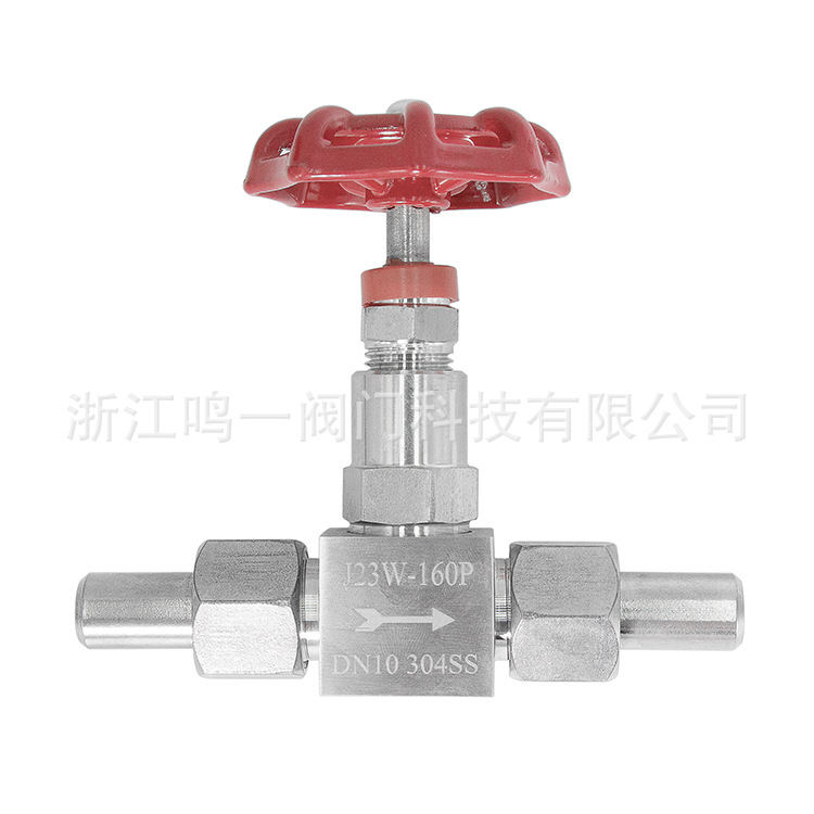 高压不锈金钢暗杆截止阀高压针型截止阀活接头对焊针型截止阀