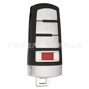 4 düyməli VW Magotan Passat smart kart uzaqdan idarəetmə açar korpusu